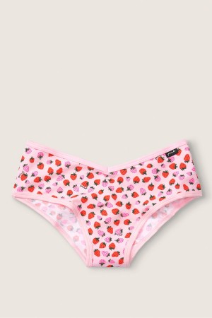 Victoria's Secret Bavlnene Cheeky Knickers Nachový | FJNHX-4138