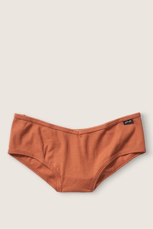 Victoria's Secret Bavlnene Cheeky Knickers Nachový | YLSQT-0532