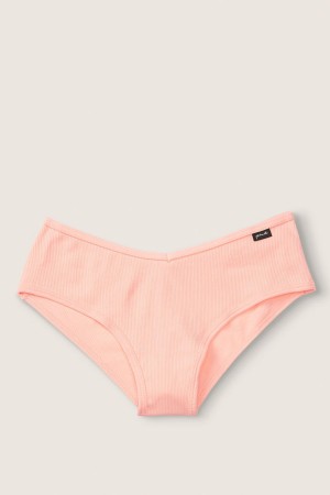 Victoria's Secret Bavlnene Cheeky Knickers Nachový | KLJVA-8140