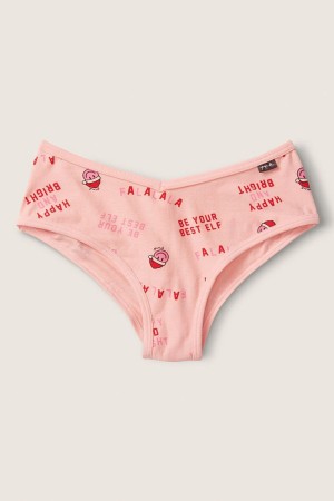 Victoria's Secret Bavlnene Cheeky Knickers Tmavo Zelene | YVGUZ-0963