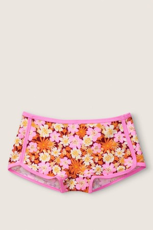 Victoria's Secret Bavlnene Kratke Knickers Modre | YOGBJ-7085