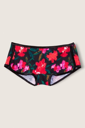 Victoria's Secret Bavlnene Kratke Knicker Dahlia Script Logo | KLPFV-4172