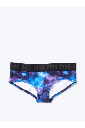 Victoria's Secret Bavlnene Logo Hipster Knickers Galaxy Print | TLPHD-0894