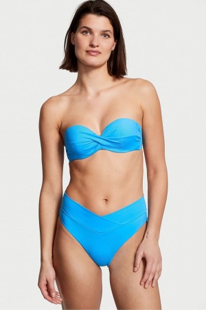 Victoria's Secret Bikiny Bottom Modre | OJWEQ-0537