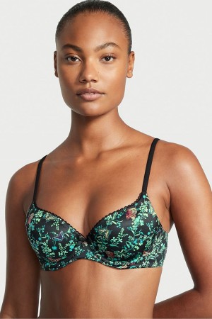 Victoria's Secret Body by Victoria Smooth Lightly Podsite Demi Bra Čierne | FYVKZ-1873