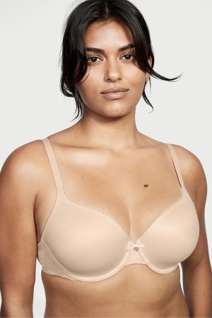 Victoria's Secret Body by Victoria Smooth Full Cup Push Up Bra Champagne Nude | SLTIP-4372