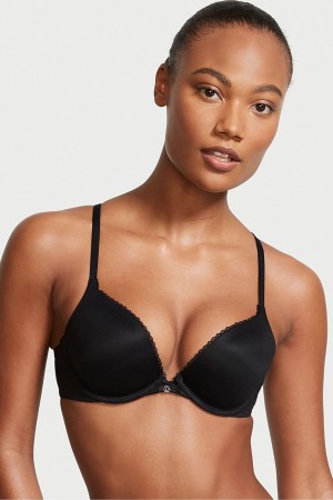 Victoria's Secret Body by Victoria Smooth Push Up Bra Čierne | OHUPK-1795