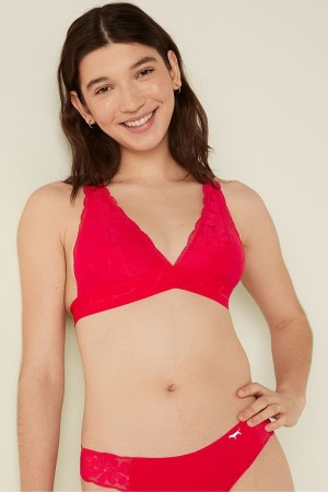 Victoria's Secret Cipkovane Remienkové Back Halterneck Bralette Koralove Krém Oranžové | MOGHU-5798