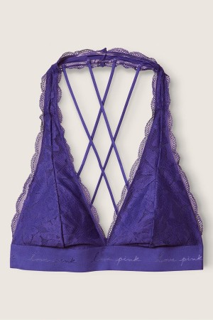 Victoria's Secret Cipkovane Remienkové Back Halterneck Bralette Koralove Krém Oranžové | LDACY-1684