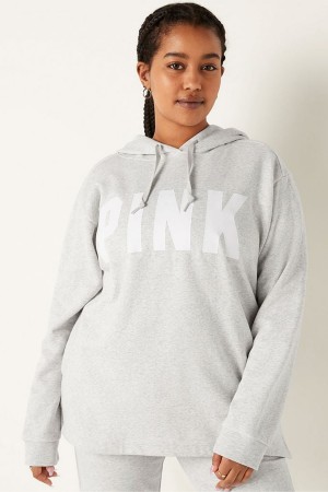 Victoria's Secret Fleece Campus Hoodie Siva | NHYLO-8476