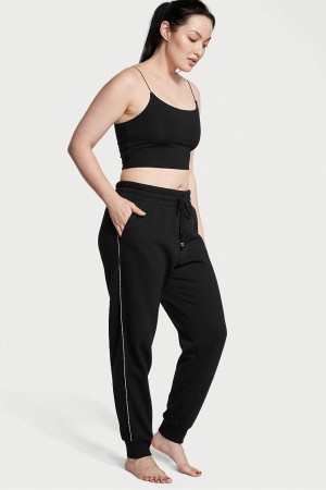 Victoria's Secret Fleece Jogger Čierne | ARMEZ-6349