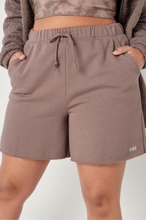 Victoria's Secret Fleece Lounge High Pásom Kratke Ruzove | NBGJQ-5602