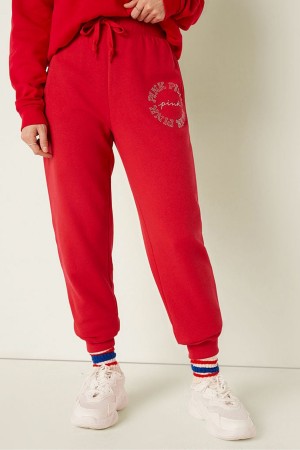 Victoria's Secret Fleece Lounge Jogger Ruzove | KTLCI-0389