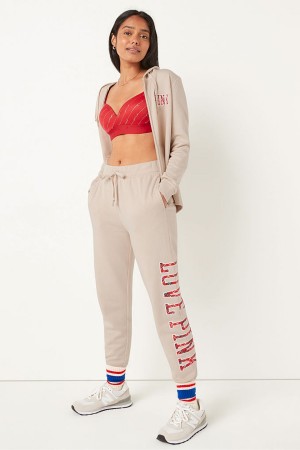 Victoria's Secret Fleece Lounge Jogger Ruzove | SKXFU-2731