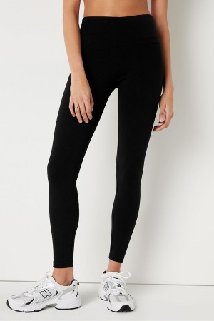 Victoria's Secret High Pásom Full Length Legging Čierne | WSLEN-9407