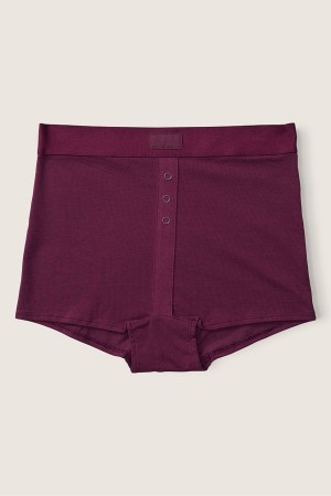 Victoria's Secret High Pásom Kratke Knickers Bordove Červené | CMEAY-3951