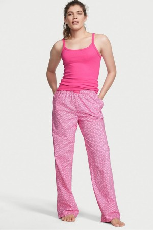 Victoria's Secret Long Pyjamas Modre | MKWHZ-3472