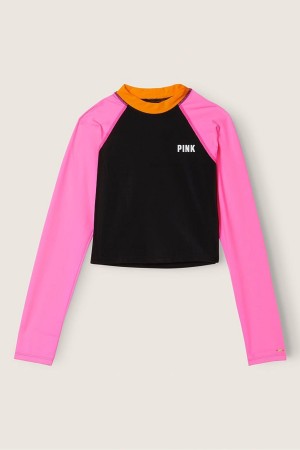 Victoria's Secret Long Sleeve Rash Guard Ruzove | NMOXV-9306