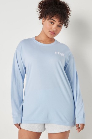 Victoria's Secret Long Sleeve T-Shirt Zelene | XUTRB-3016