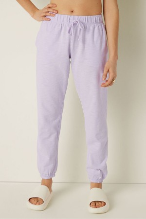 Victoria's Secret Lounge Bavlnene Joggers Nachový | ALPXM-3891