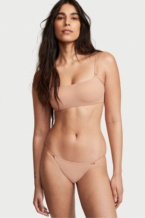 Victoria's Secret Love Cloud Smooth Bikiny Knickers Sweet Nougat Nude | IGRJP-6294