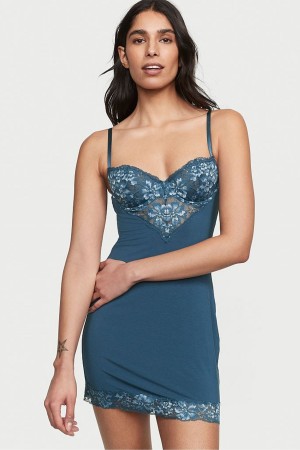 Victoria's Secret Modal Slip Saty Modre | XNUCQ-5461