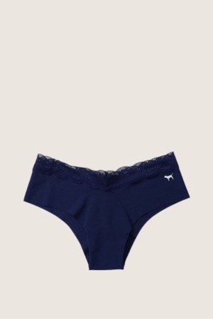 Victoria's Secret No-Show No Show Cheeky Knickers Modre | YNVBI-6735