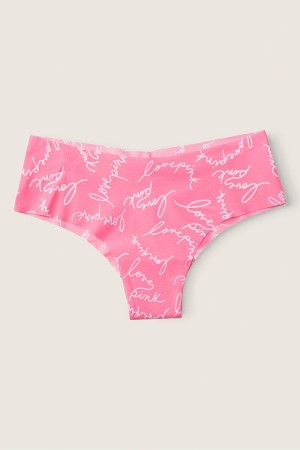 Victoria's Secret No-Show No Show Cheeky Knickers Ruzove Ruzove | RKOZW-9603