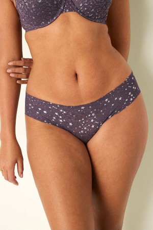 Victoria's Secret No-Show No Show Soft Cipkovane Cheekster Knickers Nachový | NHTSE-8374