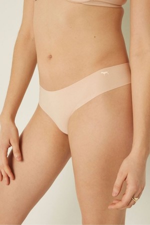 Victoria's Secret No-Show No Show Tanga Knickers Modre | FYCTG-8973