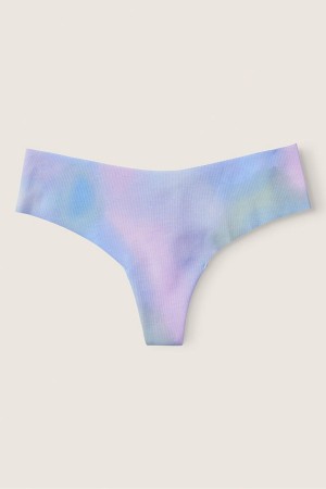 Victoria's Secret No-Show No Show Tanga Knickers Modre | UAJZM-0143