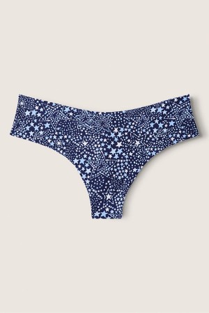 Victoria's Secret No-Show No Show Tanga Knickers Modre | WINAY-1694