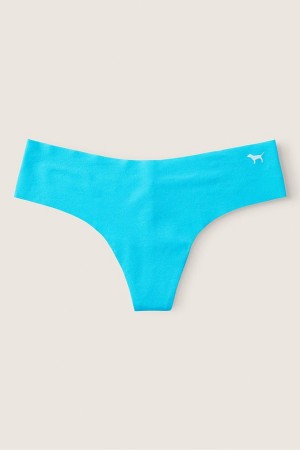 Victoria's Secret No-Show No Show Tanga Knickers Modre | LANXW-4180