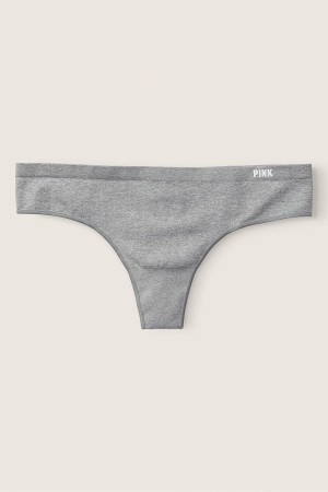 Victoria's Secret No-Show No Show Tanga Knickers Siva | FJUGB-0569