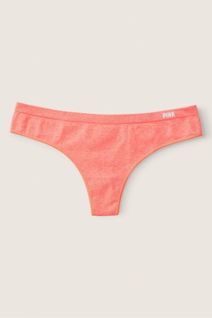 Victoria's Secret No-Show No Show Tanga Knickers Koralove Oranžové | XWBKH-7096