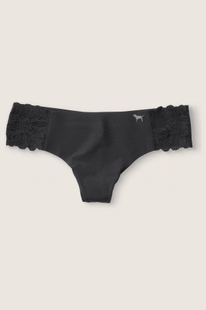 Victoria's Secret No-Show No Show Tanga Knickers Čierne | HEPCU-1630