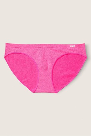 Victoria's Secret No-Show Seamless Bikiny Knickers Ruzove | FIHLD-4693