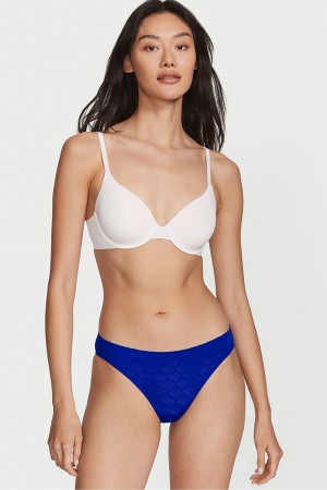 Victoria's Secret Seamless Bikiny Knickers Modre | UCTKE-0637