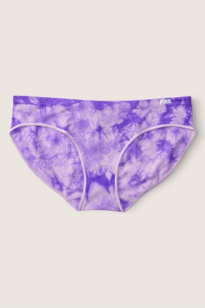 Victoria's Secret Seamless Bikiny Knicker Misty Lilac Tie Dye | GWXPS-8614