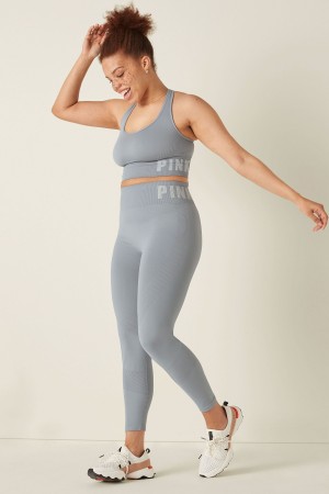 Victoria's Secret Seamless High Pásom Full Length Legging Honey Suckle | WJTEM-9615