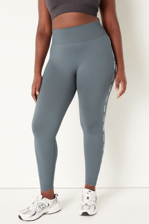 Victoria's Secret Seamless High Pásom Full Length Legging Siva | KYUFH-0827