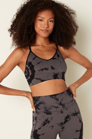 Victoria's Secret Seamless Lightly Podsite Low Impact Sports Bra Ruzove | KZYES-4169