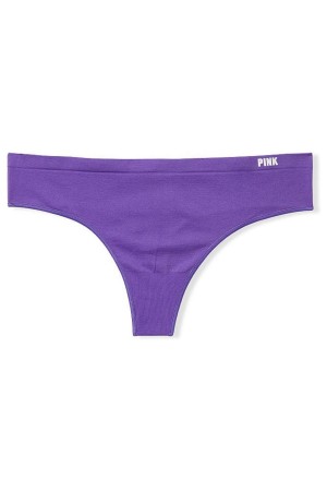 Victoria's Secret Seamless Tanga Knickers Amber Clay | STWJB-5801