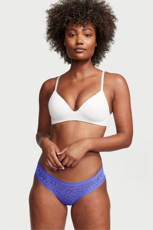 Victoria's Secret Sexy Illusions by Victorias Secret Mesh No Show Cheeky Knickers Čierne | VUIQD-5720