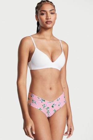 Victoria's Secret Sexy Illusions by Victorias Secret No Show Cheeky Knickers Čierne | TQWIZ-6409