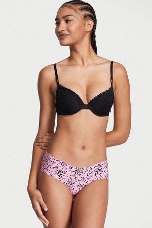 Victoria's Secret Sexy Illusions by Victorias Secret No Show Cheeky Knickers Čierne | AHMGE-6279