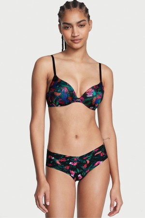 Victoria's Secret Sexy Illusions by Victorias Secret Smooth No Show Hipster Knickers Čierne | TIARV-5147