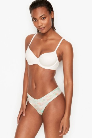 Victoria's Secret Sexy Illusions by Victorias Secret No Show Tanga Knickers Almost Nude | ZEKDC-5396