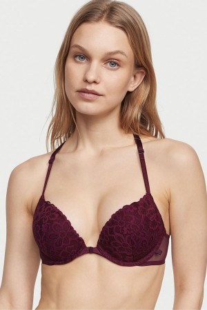 Victoria's Secret Sexy Tee Cipkovane Front Zapinanie Lightly Podsite T-Shirt Bra Čierne | HVMZI-3726