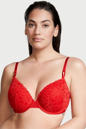 Victoria's Secret Sexy Tee Cipkovane Lightly Podsite T-Shirt Bra Čierne | OVIYM-9354